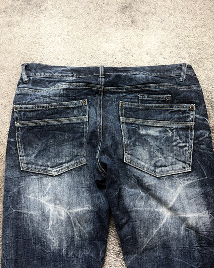 SEMANTIC DESIGN "DARK MIDNIGHT FADE" DENIM