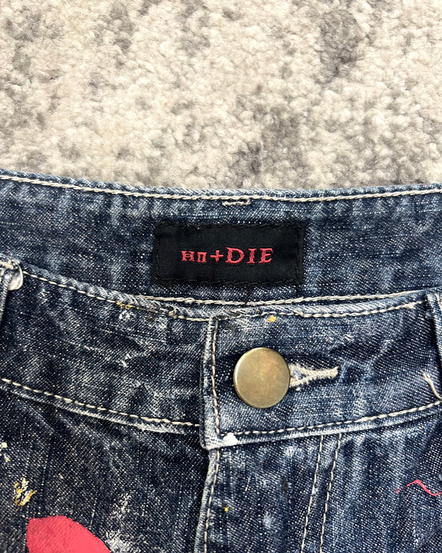 HN+DIE "ARTILLERY SKULL" DENIM