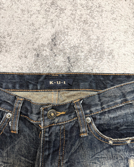 KUI "RUINED GEOMETRY" DENIM