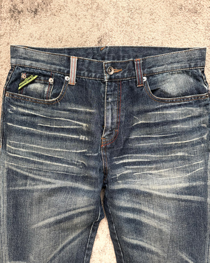 BANANA SEVEN "PSYCHE FADE" DENIM