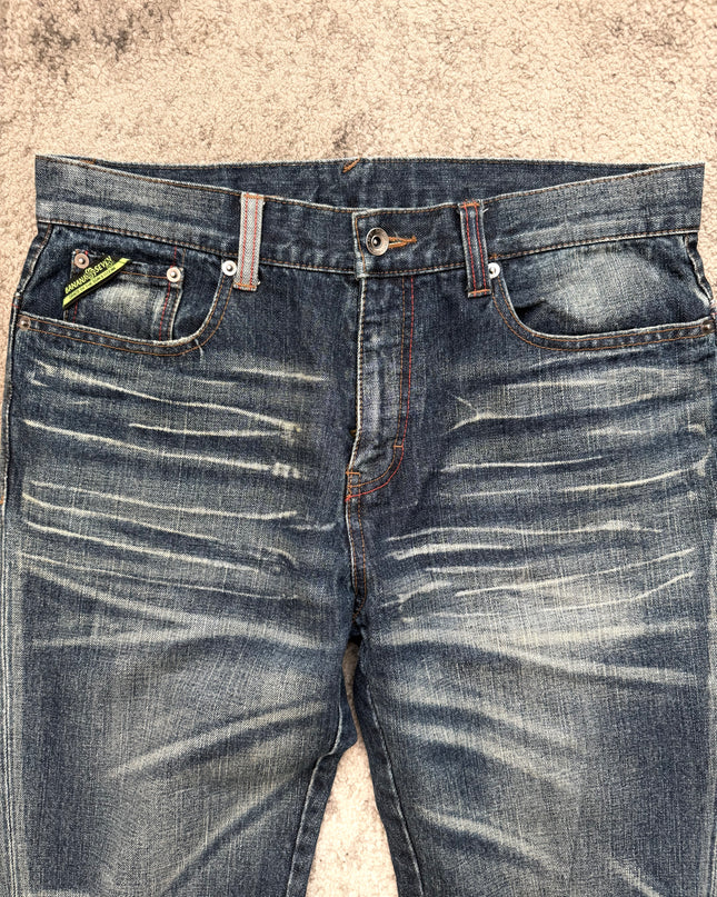 BANANA SEVEN "PSYCHE FADE" DENIM