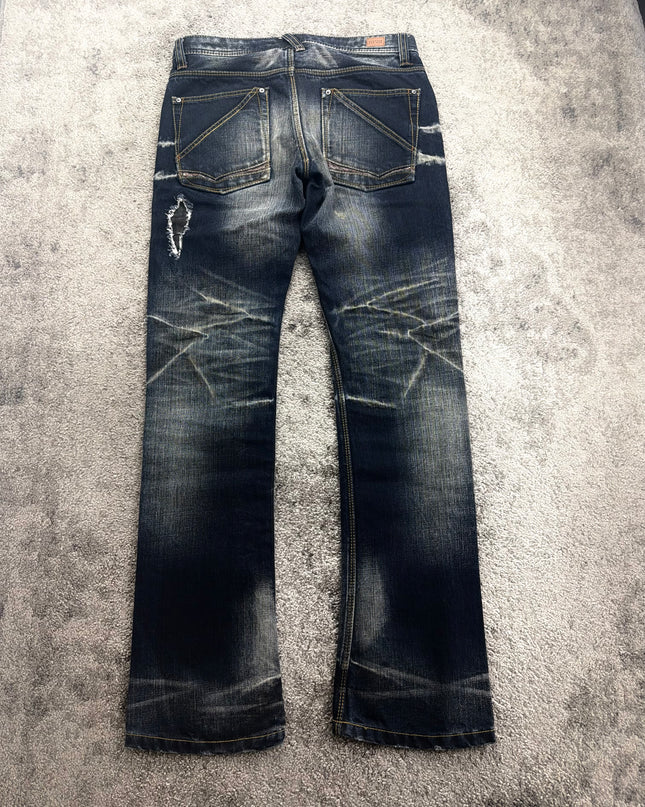 NICOLE CLUB "SHATTERED REBEL" DENIM (S-M)
