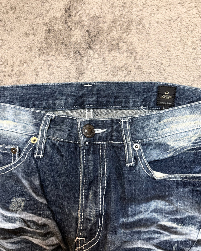 SEMANTIC DESIGN "BROKEN WAVE" DENIM