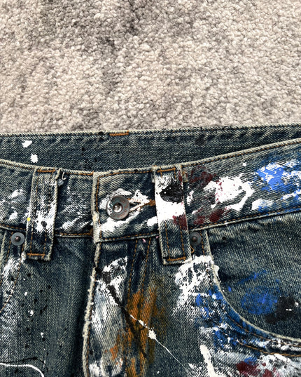 SEMANTIC DESIGN "PAINTED NOISE" DENIM