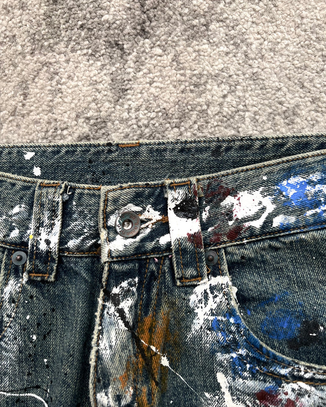 SEMANTIC DESIGN "PAINTED NOISE" DENIM
