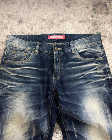 RUBBERSOUL "ASH FADE" DENIM (M-L)