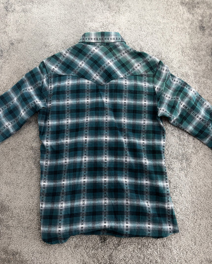 GILEVANS "OCEAN STATIC" FLANNEL (M)