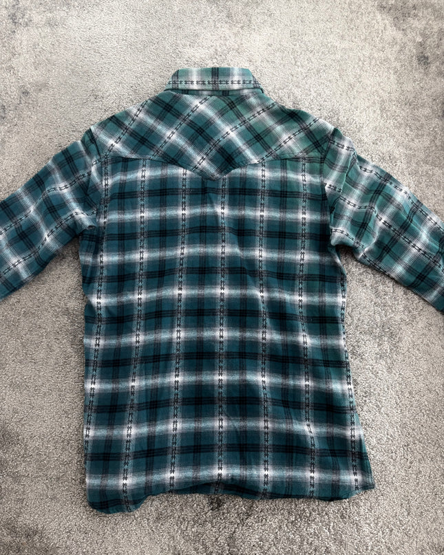 GILEVANS "OCEAN STATIC" FLANNEL (M)