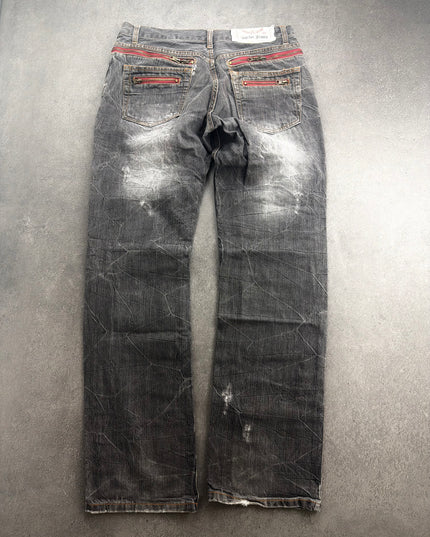 ANTFUI "GREY COLLAPSE" DENIM (M)