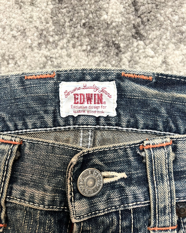 EDWIN XV "NEON RUST" DENIM