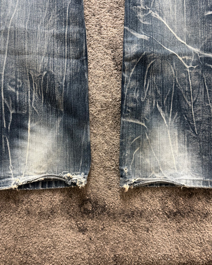 NYLAUS "CRACKED FADE" DENIM