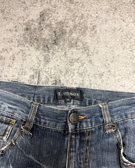 LOWBOX "WHITE NOISE" DENIM