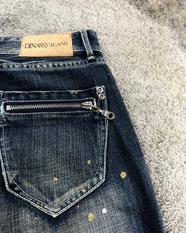 DINASSY "ATELIER SPLATTER" DENIM (S)