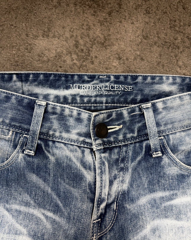 MURDER LICENSE "WHITE NOISE" DENIM