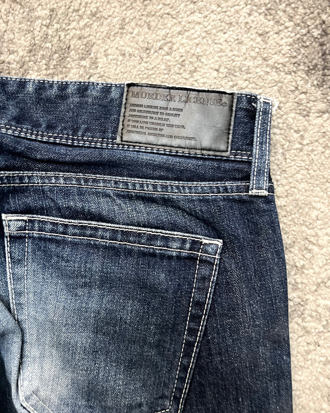 MURDER LICENSE "WHISPERED CHAOS" DENIM