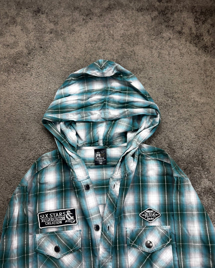 RUSS K "SEA FADE NOMAD" FLANNEL (M)
