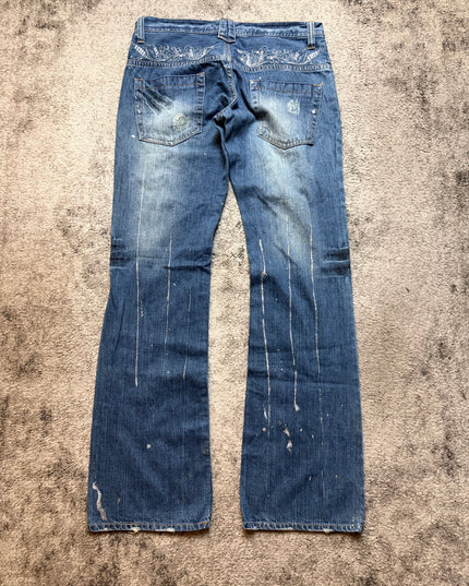 ROOT THREE "PAINTSTORM RAIL" DENIM