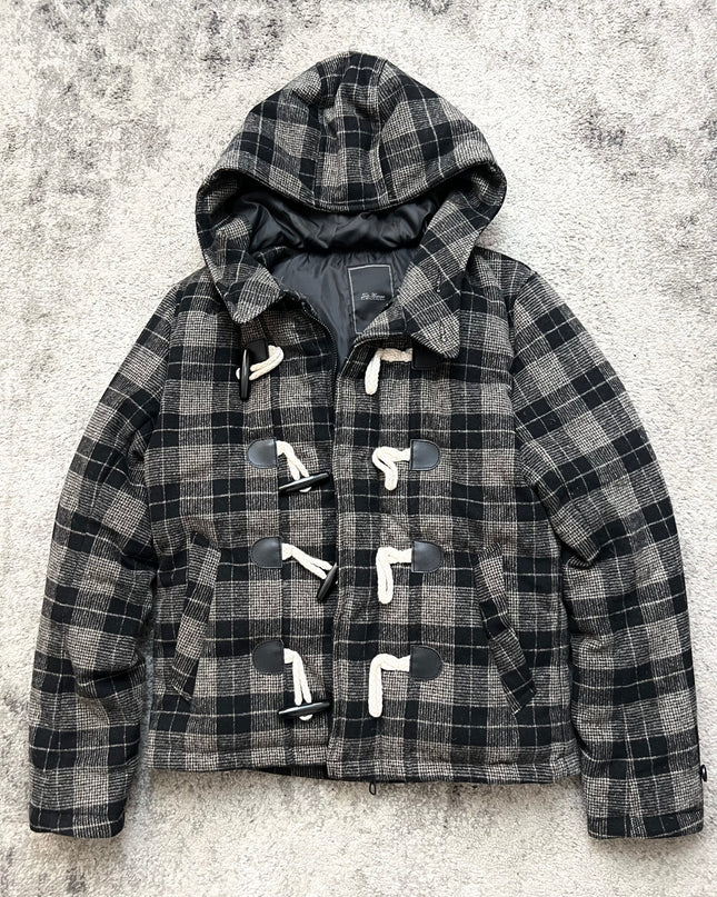 TETE HOMME "SHADOWS IN PLAID" PUFFER