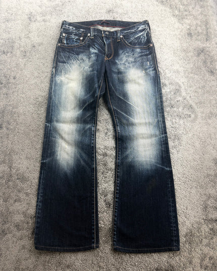 BLUE WAY "MIDNIGHT FADE" DENIM (S-M)
