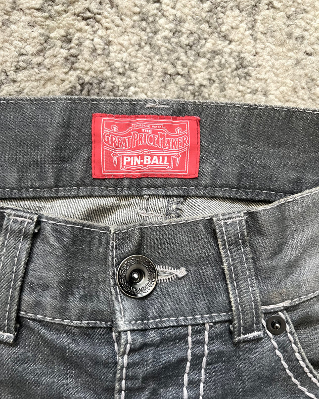 PINBALL SEMI-FLARE DENIM 