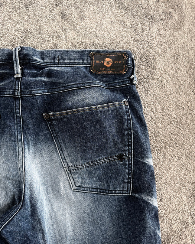 BLUE WAY "GHOST BOOTCUT" DENIM (S-M)