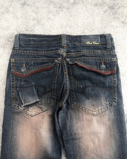 BLACK CROWN "BURNT SCAR" DENIM (S)