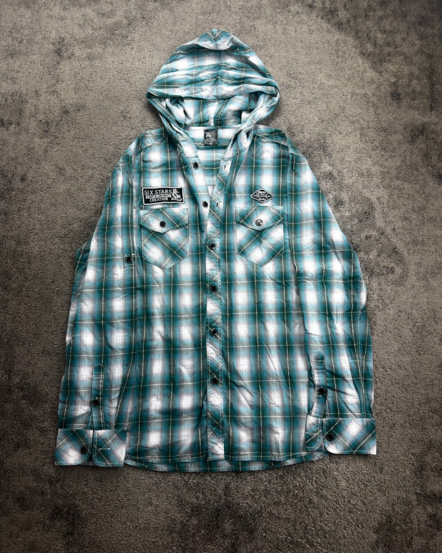 RUSS K "SEA FADE NOMAD" FLANNEL (M)