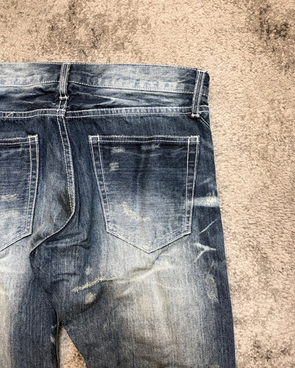 SEMANTIC DESIGN "BROKEN WAVE" DENIM