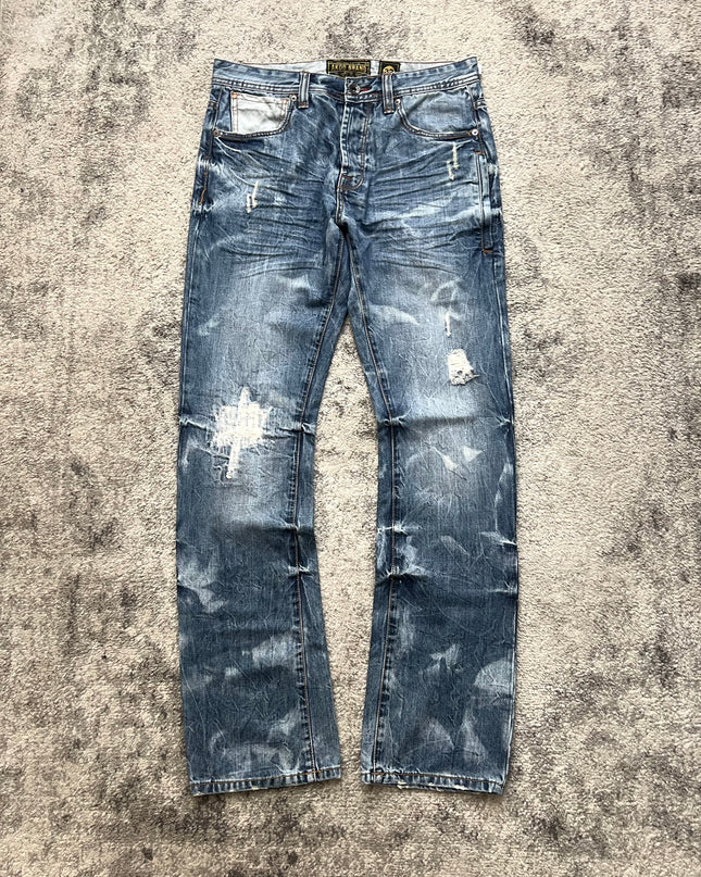 AKOO "PHANTOM SCRATCH" DENIM