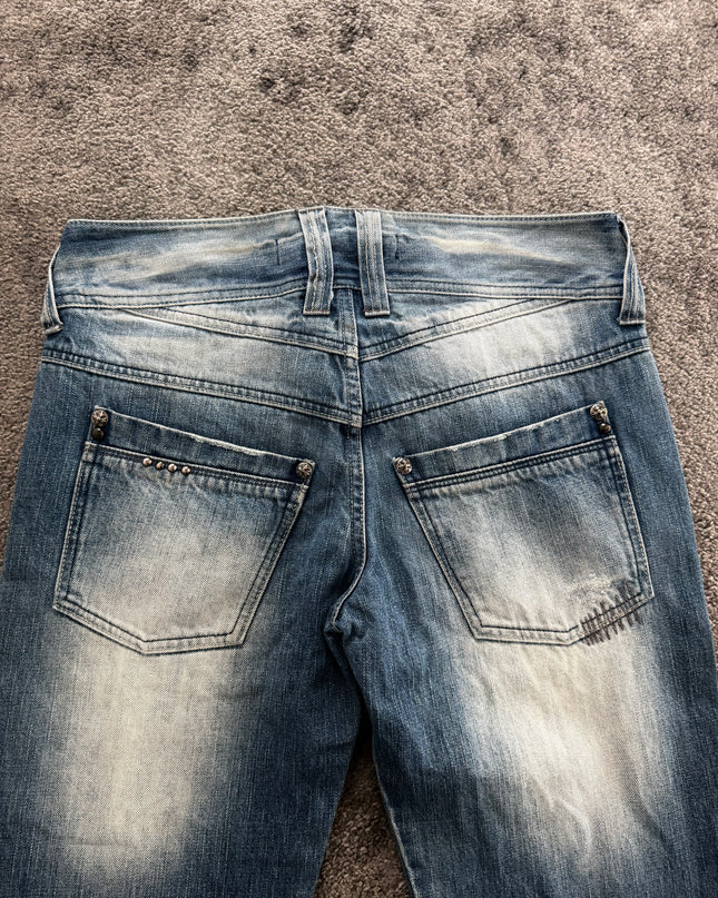 COOK JEANS "SNOW FLASH" DENIM (M)