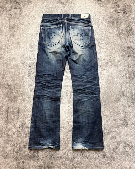 BLUE WAY "MIDNIGHT FADE" DENIM