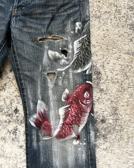 TAKEO KIKUCHI KOI DENIM