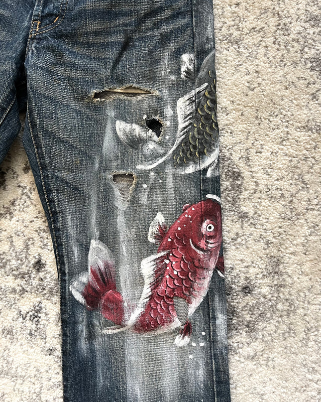 TAKEO KIKUCHI KOI DENIM