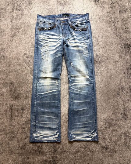 KUI "DISTORTED WHISKERS" DENIM