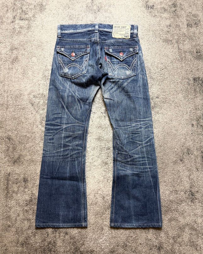 BLUETRIP "WORN SIGNAL" DENIM