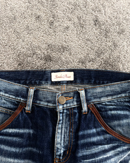 BONDS & PEACE "WHISKER FADE" DENIM (S-M)