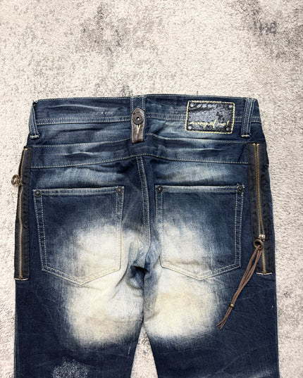 ARMY OF NO "REBEL FADE" DENIM