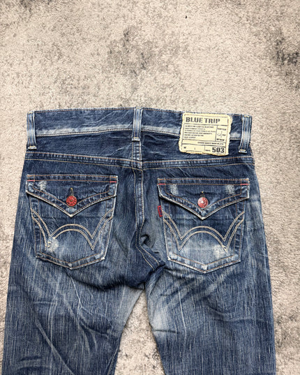 BLUETRIP "WORN SIGNAL" DENIM