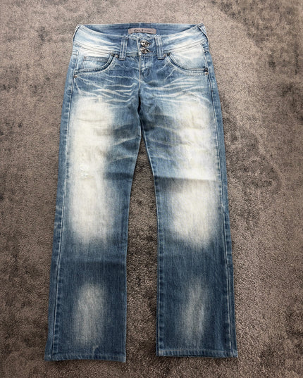 COOK JEANS "SNOW FLASH" DENIM (M)