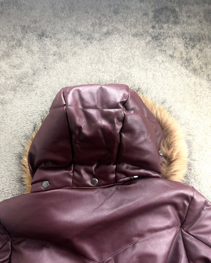TAKEO KIKUCHI "BURGUNDY ECLIPSE" PUFFER (M)