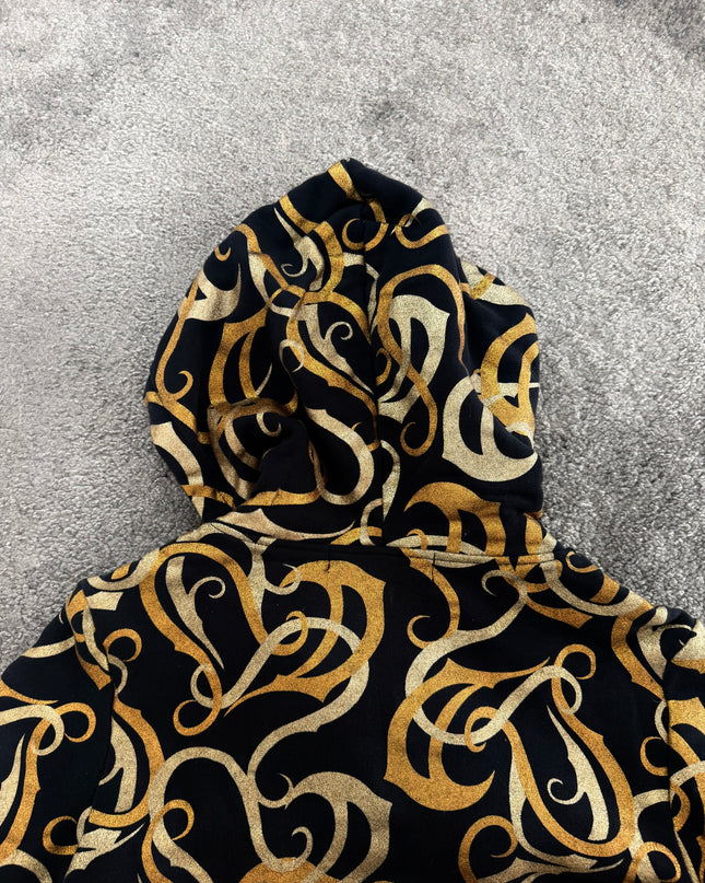 SCHEINE "GOLDEN SERPENT" ZIP HOODIE (M)
