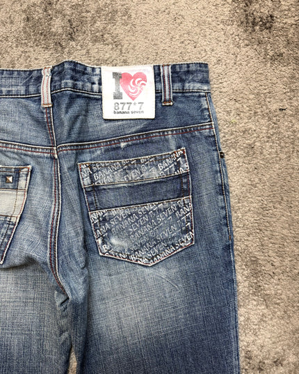 BANANA SEVEN "ECHO FADE" DENIM