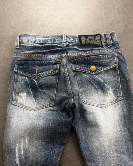 LOWBOX "BLEACHED SCARS" DENIM (S)
