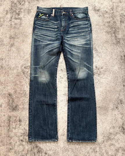 BANANA SEVEN "PSYCHE FADE" DENIM