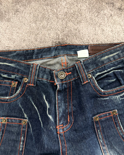 AGATE "RUST STITCH REBEL" DENIM (S-M)