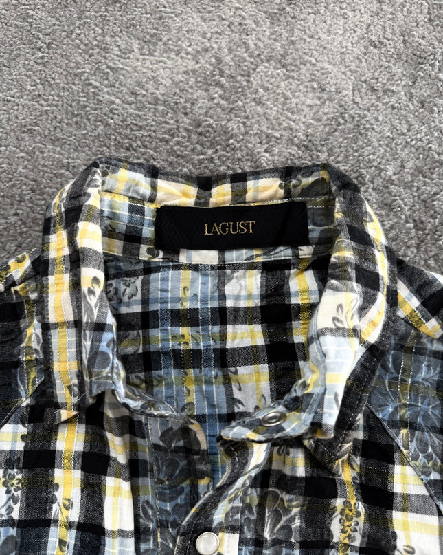 LAGUST "SHADOW PLAID" FLANNEL (S-M)