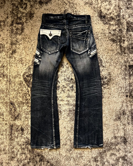 RATTLETRAP BLUE WHITE DENIM