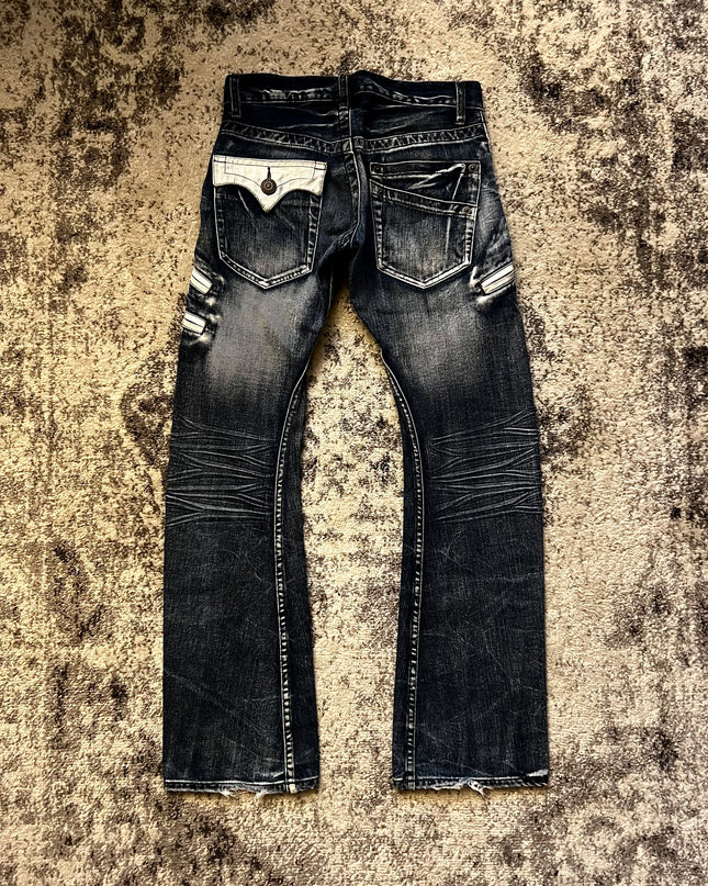 RATTLETRAP BLUE WHITE DENIM