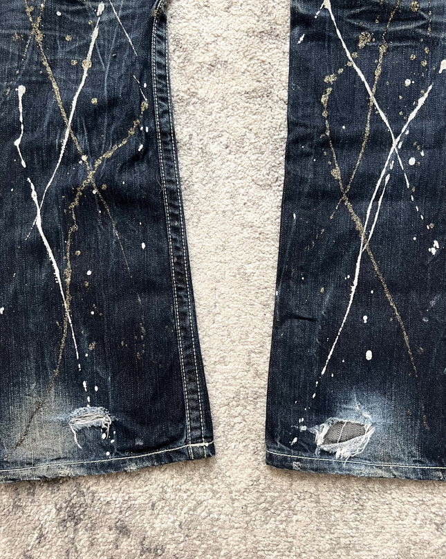 LAGUST "MIDNIGHT PAINTSTORM" DENIM