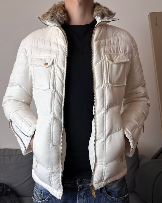 ABAHOUSE "SNOW ECLIPSE" PUFFER